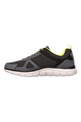 Skechers Memory Foam Track Bucolo Leichte graue Turnschuhe