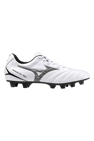 Scarpe da calcio bianche con tacchetti Mizuno Monarcida Neo III Select