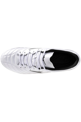 Scarpe da calcio bianche con tacchetti Mizuno Monarcida Neo III Select