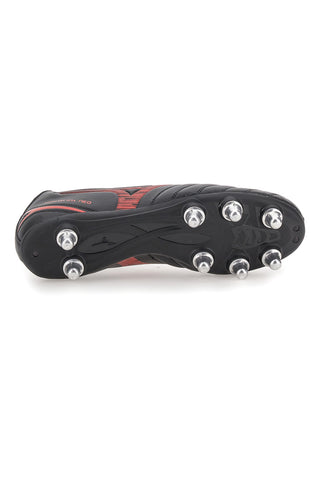 Mizuno Monarcida Neo III Rugbyschuhe, Schwarz mit Zeroglide-Stollen