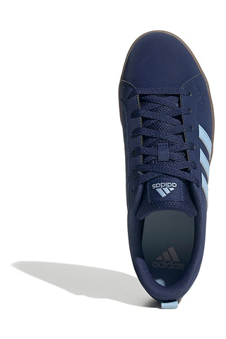 Adidas VS Pace 2 Navy Blue Skateboarding Sneakers with Light Blue Stripes