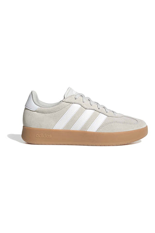 Beige Wildleder-Sneaker mit Gummisohle Adidas Barreda