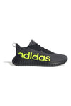 Scarpe nere con tomaia in mesh logo a contrasto Adidas Kaptir Base