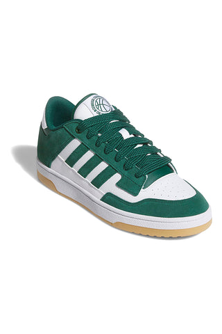 Adidas Rapid Court Low Basketball-Sneaker in Weiß und Grün
