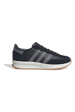 Adidas Run 70s 2 schwarze Sneakers mit grauen Streifen und gepolsterter Sohle