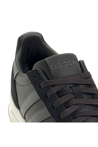 Sneakers nere con strisce grigie e suola ammortizzata Adidas Run 70s 2