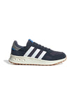 Adidas Run 84 Marineblaue Retro-Sneaker mit Laufsohle