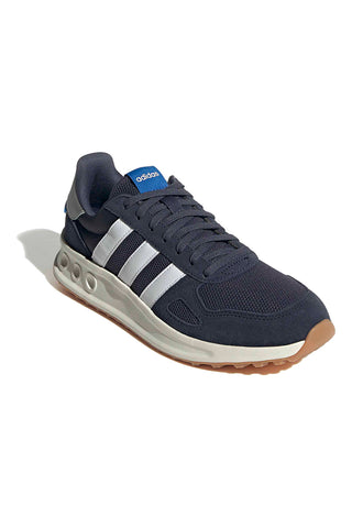Adidas Run 84 Marineblaue Retro-Sneaker mit Laufsohle