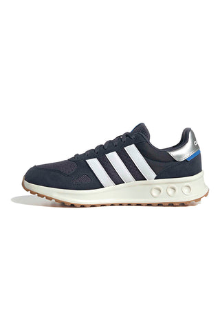 Adidas Run 84 Marineblaue Retro-Sneaker mit Laufsohle
