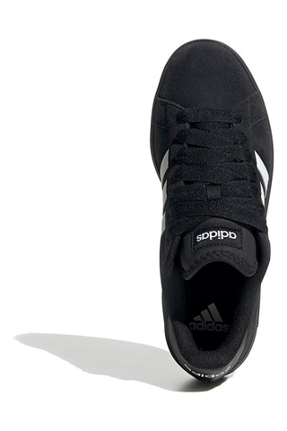 Sneakers nere con strisce bianche stile retrò Adidas Grand Court Base 00s