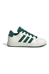 Sneakers bianche con strisce verdi Adidas Grand Court 2 K