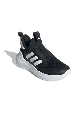 Adidas Tensaur Comfort AC J Sneaker in Schwarz mit weißen Details