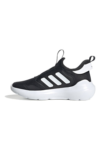 Adidas Tensaur Comfort AC J Sneaker in Schwarz mit weißen Details