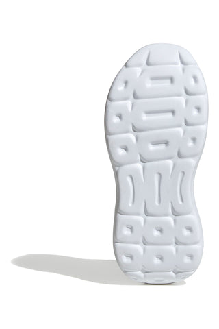 Adidas Tensaur Run 3.0 J Schwarze Sneakers mit fluoreszierenden Details und Cloudfoam-Sohle