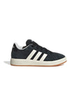 Adidas Grand Court 00s K – Schwarze Wildleder-Sneaker mit weißen 3-Streifen