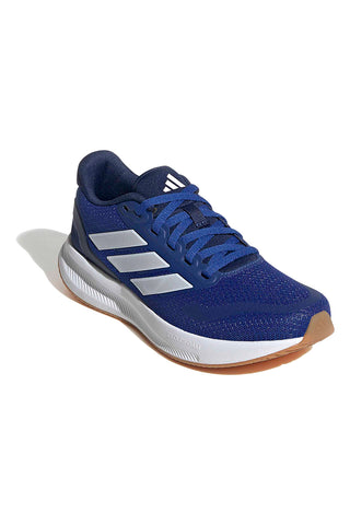 Sneakers blu in mesh con suola ammortizzata Adidas Runfalcon 5 J