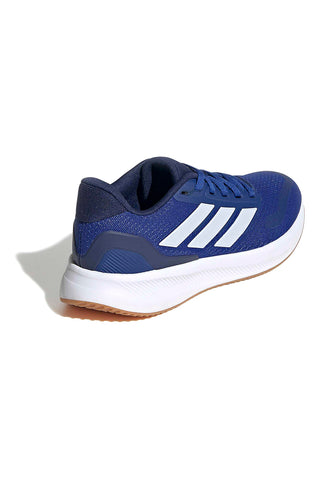 Sneakers blu in mesh con suola ammortizzata Adidas Runfalcon 5 J