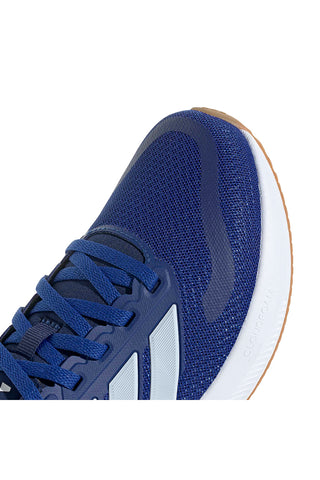 Adidas Runfalcon 5 J – blaue Mesh-Sneaker mit gepolsterter Sohle