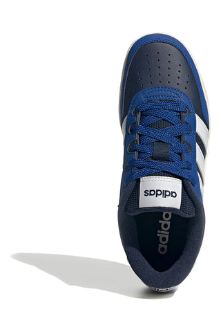 Adidas Breakbase J Sneaker in Blau und Marineblau mit weißen Details