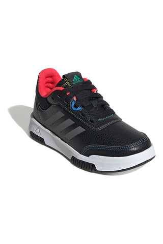 Adidas Tensaur Sport 2 K mehrfarbige schwarze Sneaker mit kontrastierenden Details