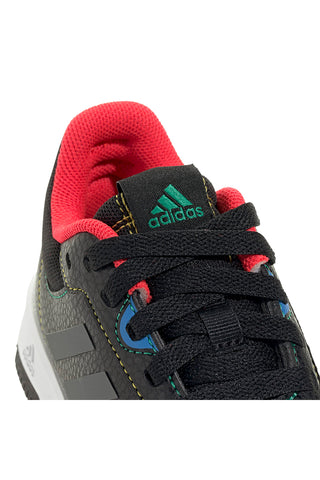 Adidas Tensaur Sport 2 K mehrfarbige schwarze Sneaker mit kontrastierenden Details