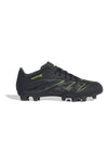 Scarpe da calcio nere FG/MG con dettagli lime Adidas Predator Club