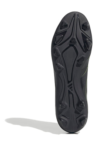 Scarpe da calcio nere FG/MG con dettagli lime Adidas Predator Club