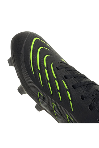 Scarpe da calcio nere FG/MG con dettagli lime Adidas Predator Club