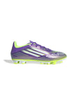 Scarpe da calcio viola e giallo fluo con tacchetti Adidas F50 Club FG/MG