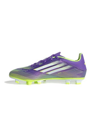 Scarpe da calcio viola e giallo fluo con tacchetti Adidas F50 Club FG/MG