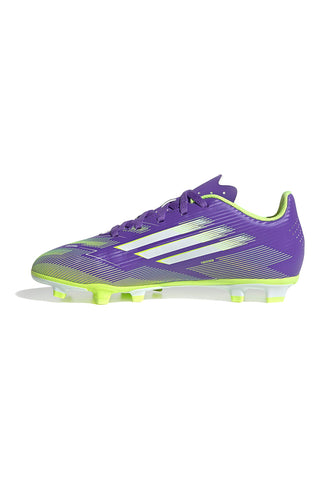 Scarpe calcio viola FG/MG con tomaia leggera Adidas F50 CLUB FG/MG J