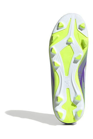 Scarpe calcio viola FG/MG con tomaia leggera Adidas F50 CLUB FG/MG J