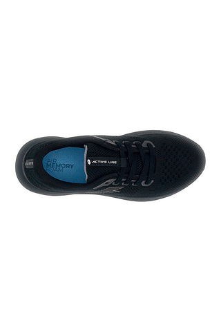 Lotto SPEEDRIDE 900 – Leichte schwarze Sneaker aus Memory-Schaum