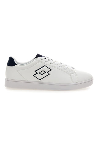 Weiße Sneaker mit Lotto 1973 AMF Seitenlogo