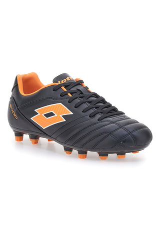 Scarpe da calcio nere con dettagli arancioni Lotto 219545 DKY