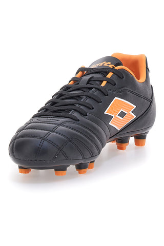 Scarpe da calcio nere con dettagli arancioni Lotto 219545 DKY