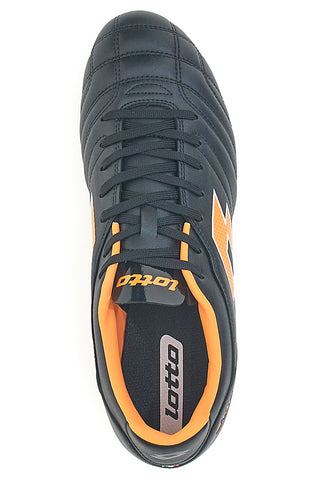 Scarpe da calcio nere con dettagli arancioni Lotto 219545 DKY