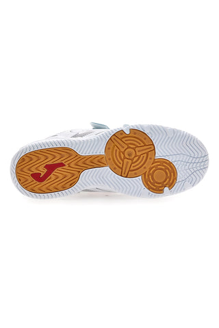 Sneakers bianche con doppio strappo Joma W.School JR 2506