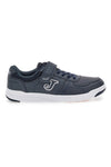 Joma HARVARD JR 2533 blaue Sneakers mit weißer Sohle und Klettverschluss