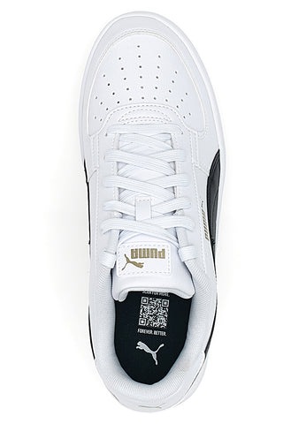 Puma Caven 2 – Weiße Sneakers aus Kunstleder im Basketball-Stil