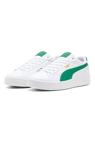 Sneakers bianche con dettagli verdi PUMA Court Classico
