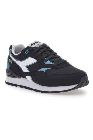 Schwarze Sneakers aus technischem Gewebe Diadora N.92