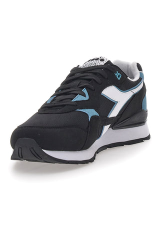 Schwarze Sneakers aus technischem Gewebe Diadora N.92