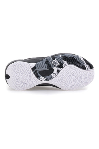 Under Armour GS Lockdown 6 Basketballschuhe mit schwarzer Grafik-Außensohle