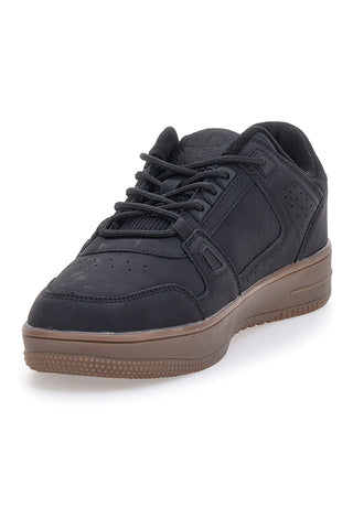 Sneakers nere stile basket con suola marrone Champion RD18 Low Cord