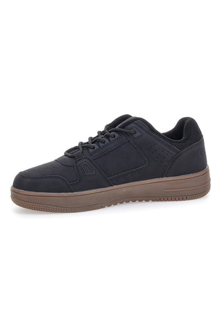 Sneakers nere stile basket con suola marrone Champion RD18 Low Cord