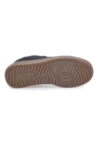 Sneakers nere stile basket con suola marrone Champion RD18 Low Cord