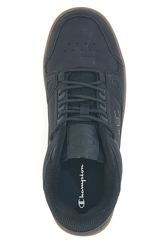 Sneakers nere stile basket con suola marrone Champion RD18 Low Cord