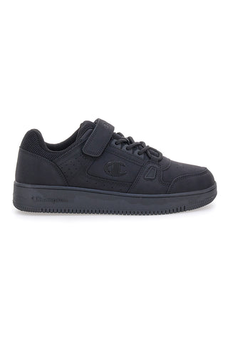 Champion RD18 Low Cord B GS schwarze Abreiß-Sneaker