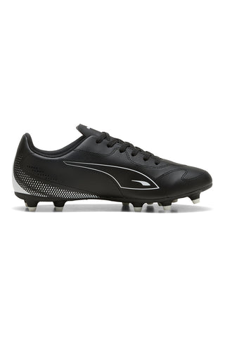 Schwarze Fußballschuhe mit synthetischem Obermaterial Puma Vitoria II FG/AG